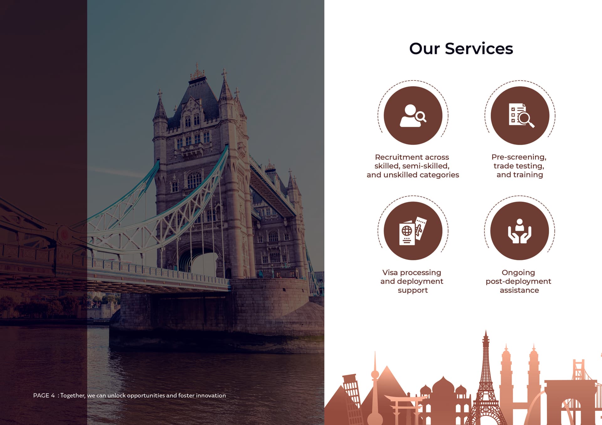 Global destinations — where Will & Augg supports your career move